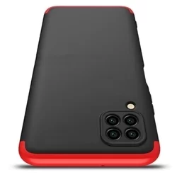 Telefontok Huawei P40 Lite - hátlaptok GKK Protection 3in1 - fekete-piros-3
