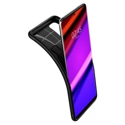 Telefontok Samsung Galaxy S20 - SPIGEN RUGGED ARMOR matt fekete tok-5