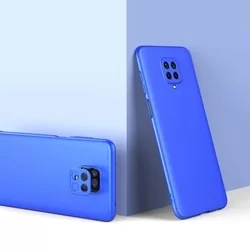 Telefontok Xiaomi Redmi Note 9S - GKK Protection 3in1 hátlap - kék-1