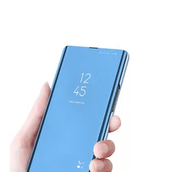 Telefontok Xiaomi Redmi Note 9 / Xiaomi Redmi 10X 4G - kék Clear View Tok-3