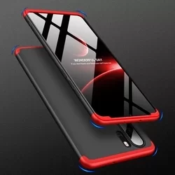 Telefontok Huawei P30 Pro - GKK Protection 3in1 - fekete-piros hátlaptok-2