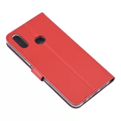 Telefontok Samsung Galaxy A10s - Piros ráhajtófüles könyvtok-3