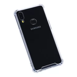 Telefontok Samsung Galaxy A10s - Ütésálló átlátszó szilikon hátlaptok-2