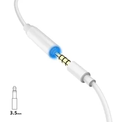Adapter: DUDAO Fehér Lightning / Audio jack (3,5mm) adapter-1