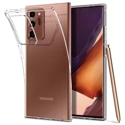 Telefontok Samsung Galaxy Note20 Ultra - SPIGEN CRYSTAL CLEAR tok-11