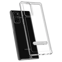 Telefontok Samsung Galaxy Note 20 - SPIGEN ULTRA HYBRID ”S” CRYSTAL CLEAR TOK-3