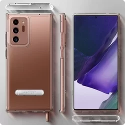 Telefontok Samsung Galaxy Note 20 Ultra - SPIGEN ULTRA HYBRID ”S” CRYSTAL CLEAR TOK-11