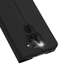 Telefontok Xiaomi Redmi Note 9 / Xiaomi Redmi 10X 4G - Dux Ducis fekete flipcover tok-2