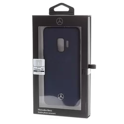 Telefontok Mercedes-Benz Szilikon Hátlap Liquid Silicon For Samsung Galaxy S9 - Navy (3700740428658)-2