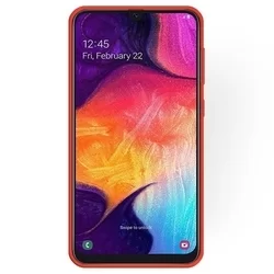 Telefontok Samsung Galaxy A30s - Piros szilikon tok-1