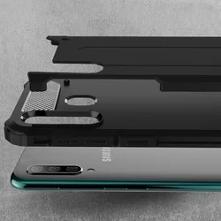 Telefontok Samsung Galaxy A50 - Forcell ARMOR fekete ütésálló tok-2