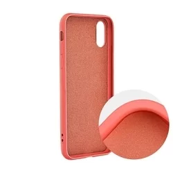 Telefontok Xiaomi Redmi Note 8 Pro - korallpiros szilikon hátlaptok-1