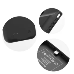 Telefontok iPhone X / XS - fekete külső akkumulátor tok 3000 mAh-1
