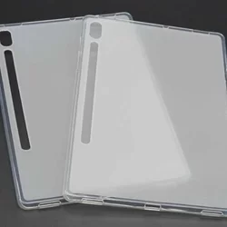 Tablettok Samsung Galaxy Tab S6 10.5 col (SM-T860, SM-T865) - átlátszó szilikon tablet tok-3