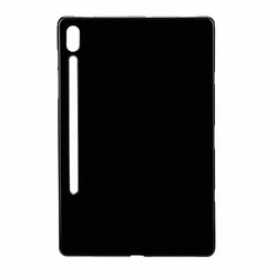 Tablettok Samsung Galaxy Tab S6 10.5 col (SM-T860, SM-T865) - fekete szilikon tablet tok-1