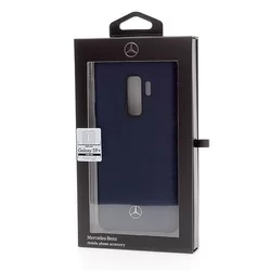 Telefontok Mercedes-Benz Szilikon Hátlap Liquid Silicon Samsung Galaxy S9+ - Navy (3700740428665)-2