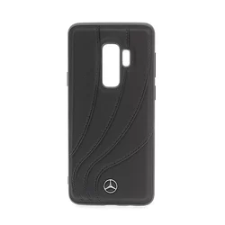 Telefontok Mercedes-Benz Szilikon Hátlap Samsung Galaxy S9+ - Fekete (3700740427033)-1