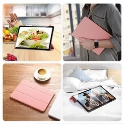 Tablettok Samsung Galaxy Tab A7 10,4 (2020 / 2022) - DUX DUCIS DOMO fekete smart case tablet tok-3