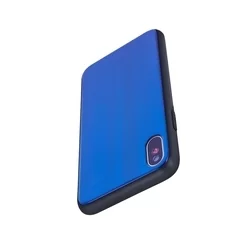 Telefontok Xiaomi Redmi 9A / 9AT - kék üveg hátlaptok-1