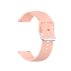 Samsung Galaxy Watch 3 (41 mm) okosóra szíj - pink szilikon szíj-1