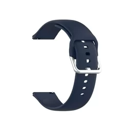 Samsung Galaxy Watch 3 (45 mm) okosóra szíj - kék szilikon szíj-1