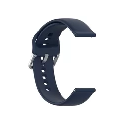 Samsung Galaxy Watch 3 (45 mm) okosóra szíj - kék szilikon szíj-2