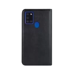 Telefontok Samsung Galaxy A21S - Magnet fekete mágneses könyvtok-1