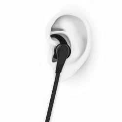 Headset: REMAX RB-S25 - fekete stereo sport bluetooth headset fülhallgató-1