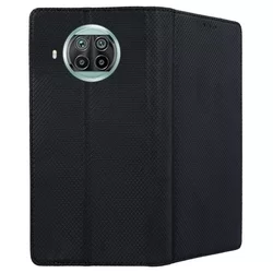 Telefontok Xiaomi Mi 10T Lite 5G - fekete mágneses szilikon keretes könyvtok-2