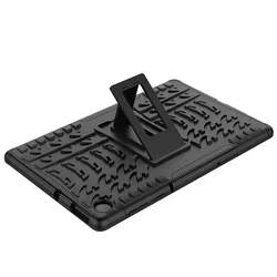 Tablettok Lenovo Tab M10 Plus 10,3 (TB-X606F) - Armorlok ütésálló, kitámasztható, fekete tablet tok-6