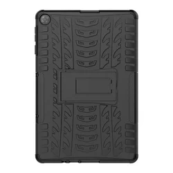 Tablettok Huawei MatePad T10 / T10s - Armorlok ütésálló, kitámasztható, fekete tablet tok-5