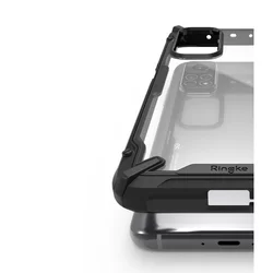 Telefontok Xiaomi Mi 10T / Mi 10T Pro - Ringke Fusion X fekete ütésálló tok-4