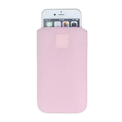 Telefontok 6,9 col - pink tépőzáras-kihúzós tok (166x76 mm)-1