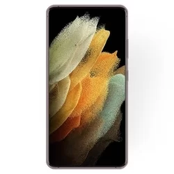 Telefontok Samsung Galaxy S21 Ultra - púder pink szilikon tok-1