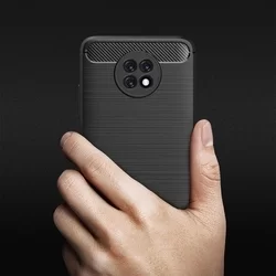 Telefontok Xiaomi Redmi Note 9T 5G - Carbon Fiber fekete szilikon tok-4