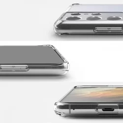Telefontok Samsung Galaxy S21 Ultra - Ringke Fusion átlátszó hibrid tok-5
