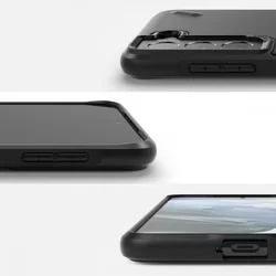Telefontok Samsung Galaxy S21 - Ringke Onyx fekete szilikon tok-2