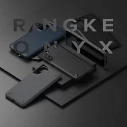 Telefontok Samsung Galaxy S21+ (S21 Plus) - Ringke Onyx fekete szilikon tok-1