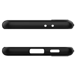 Telefontok Samsung Galaxy S21 - SPIGEN RUGGED ARMOR matt fekete tok-7