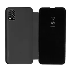 Telefontok Xiaomi Mi 10 Lite 5G - fekete Clear View Tok-2