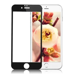 Üvegfólia iPhone 6 Plus / 6s Plus - fekete 3D üvegfólia-3