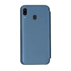 Telefontok Samsung Galaxy A20e - Kék Clear View Tok-5