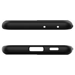 Telefontok Samsung Galaxy S21 Ultra - SPIGEN RUGGED ARMOR matt fekete tok-7