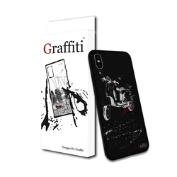 Telefontok iPhone X - Graffiti No.184 mintás szilikon tok-3