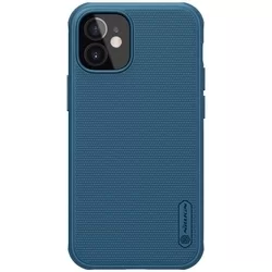 Telefontok iPhone 12 mini - Nillkin Super Frosted kék tok-2