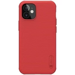 Telefontok iPhone 12 mini - Nillkin Super Frosted piros tok-2