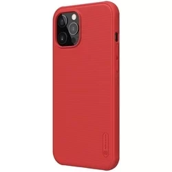 Telefontok iPhone 12 Pro - Nillkin Super Frosted piros tok-1