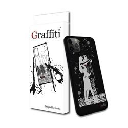 Telefontok iPhone 12 Pro - Graffiti No.186 mintás szilikon tok-5