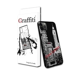 Telefontok iPhone 12 Pro - Graffiti No.200 mintás szilikon tok-3