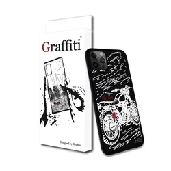 Telefontok iPhone 12 Pro - Graffiti No.210 mintás szilikon tok-3